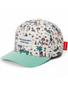 Casquette homme en coton bio et PET recyclé "Jungly" (Papa) Hello Hossy