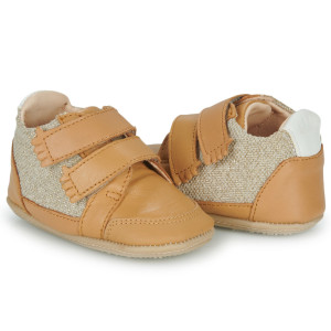 Chaussures bébé pré-marche en cuir My Irun "Toile Lurex" Easy Peasy
