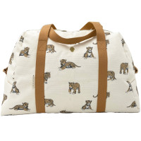 Sac à langer en coton Joseph "Tigre Marron"