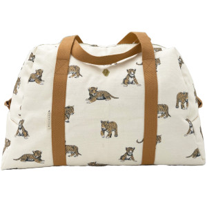 Sac à langer en coton Joseph "Tigre Marron" Milinane