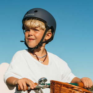 Casque enfant pour draisienne et vélo Matte Navy - Banwood -