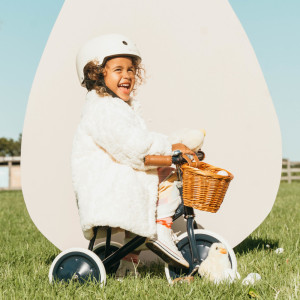 Tricycle enfant Trike en acier et bois "Bleu Navy" Banwood