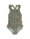 Maillot de bain fille 1 pièce anti-UV "Ocean Vert"