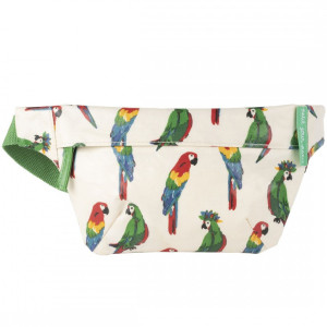Sac Banane enfant en coton enduit Lucas du Tertre "Les Perroquets" Maison Petit Jour