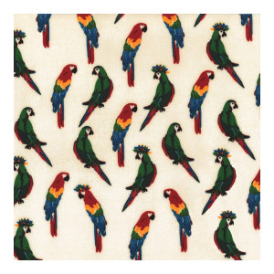 Sac Banane enfant en coton enduit Lucas du Tertre "Les Perroquets" Maison Petit Jour