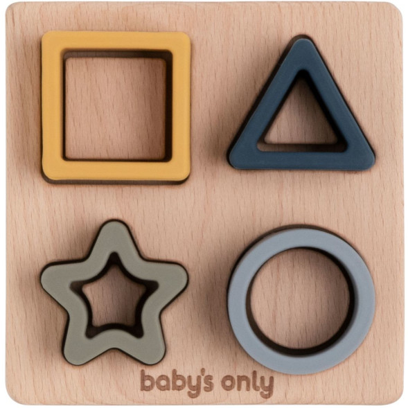 Puzzle bébé en bois et silicone "Earth" (6 mois et +)
