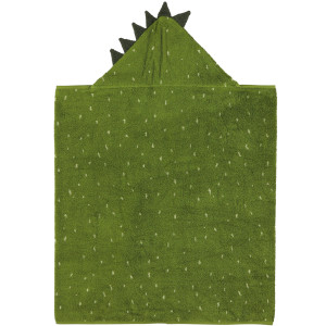 Cape de bain enfant en éponge de coton bio "Mr Dino" (2-6 ans) Trixie