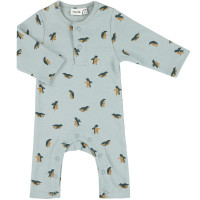 Pyjama bébé sans pieds en coton bio "Peppy Penguins" Trixie