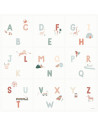 Tapis de jeu puzzle réversible en mousse EEVAA "Alphabet" (180x180 cm) Play & Go