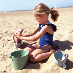 Tamis de plage en silicone "Corail" Scrunch