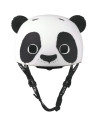 Casque velo enfant "Panda" avec lumière LED (52/56cm) Micro