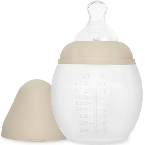 Biberon anti-colique en silicone Bibrond "Sand (240ml) Elhée