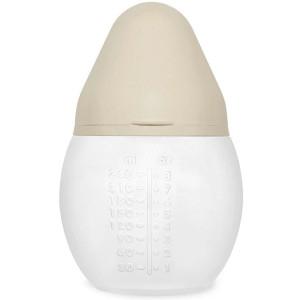 Biberon anti-colique en silicone Bibrond "Sand (240ml) Elhée