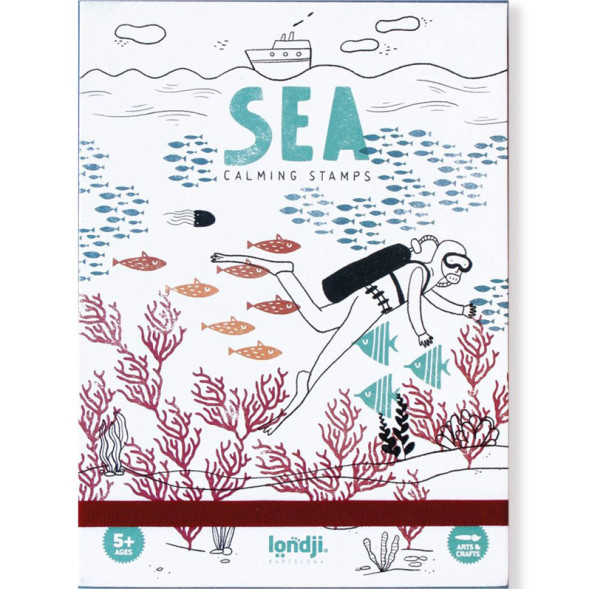 Jeu créatif "Sea Calm Stamps" (5 ans et +)