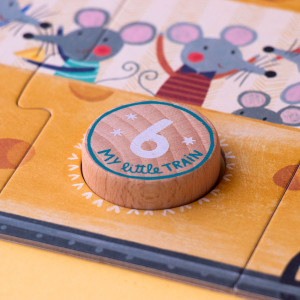 Puzzle bébé "My Little Train" (2 ans et +) Londji