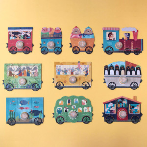 Puzzle bébé "My Little Train" (2 ans et +) Londji