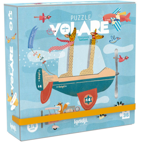 Puzzle enfant 36 pièces Pocket "Volare" (3-6 ans)
