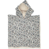 Poncho de bain en coton et éponge Teo "Léopard" (2-4 ans) Milinane