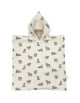Poncho de bain en coton et éponge Teo "Tigre" (2-4 ans)