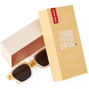 Lunettes de soleil enfant Mini Edie "Jaune Pastel" Hello Hossy