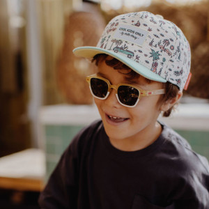 Lunettes de soleil enfant Mini Edie "Jaune Pastel" Hello Hossy