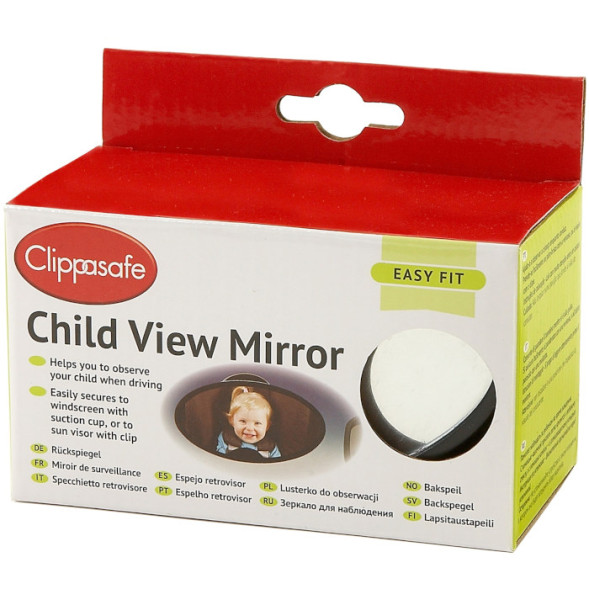 Miroir de voiture pour bébé "Child View" (face à la route)