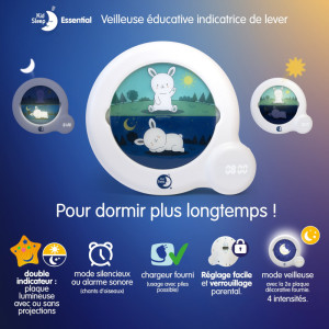 Veilleuse Indicateur de lever "Kid'Sleep Essential" Pabobo