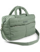 Sac à langer Matelassé en PET recyclé "Kaki"