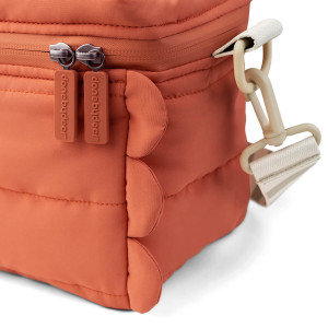 Sac isotherme matelassé en PET recyclé "Croco Corail" Done by Deer