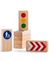 Panneaux de signalisation en bois (x8) Way to Play