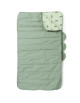 Sac de couchage matelassé "Croco Kaki" (2-6 ans)