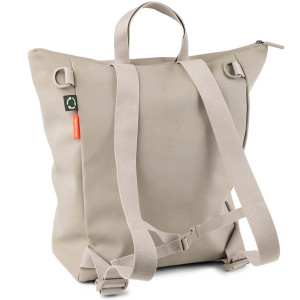 Sac à langer à dos en PET recyclé "Beige" Done by Deer