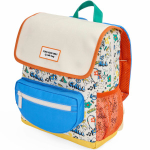 Sac à dos enfant A4 (38 cm) en PET Recyclé "Chill" Hello Hossy