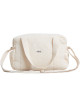 Sac à langer Middle en gaze de coton "Sable"