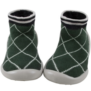 Chaussons Chaussettes à semelle souple "Echec et Mat" Collégien