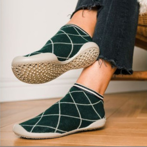 Chaussons Chaussettes à semelle souple "Echec et Mat" Collégien