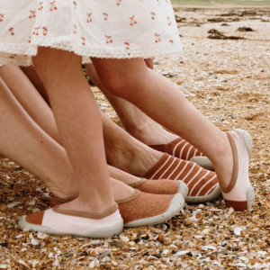 Chaussons Ballerines à semelle souple "Txalupa" Collégien