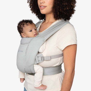 Porte-bébé Embrace Mesh Soft Air "Gris Clair" Ergobaby