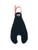 Tablier Hiver enfant pour siège vélo "Noir" (9 mois-4 ans)