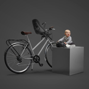 Siège-vélo enfant avant Yepp Nexxt Mini 2 "Midnight Black" (9 mois-3 ans) Thule