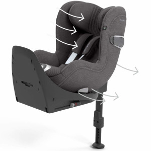  Siège Auto Cybex Sirona T I-Size (0-4 ans) Plus "Mirage Grey"