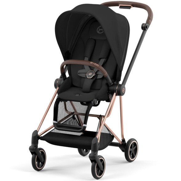  Poussette Mios chassis Rosegold "Sepia Black" 