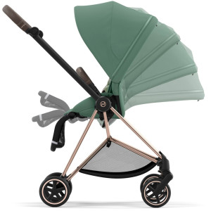  Poussette Cybex Mios chassis Rosegold "Leaf Green" (2023)