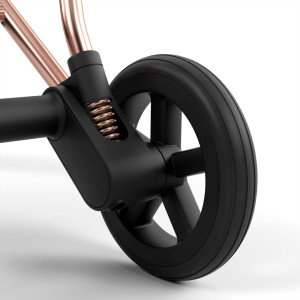  Poussette Cybex Mios chassis Rosegold "Leaf Green" (2023)