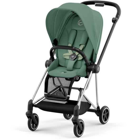  Poussette Mios chassis Chrome Black "Leaf Green"