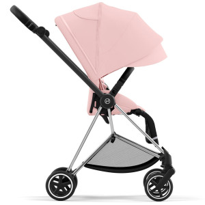  Poussette Cybex Mios chassis Chrome Black "Peach Pink" (2023)