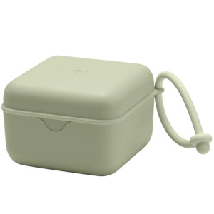 Boite à tétines "Vert Sauge" BIBS