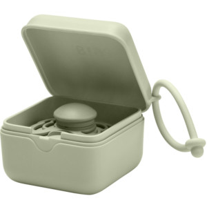 Boite à tétines "Vert Sauge" BIBS