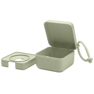 Boite à tétines "Vert Sauge" BIBS