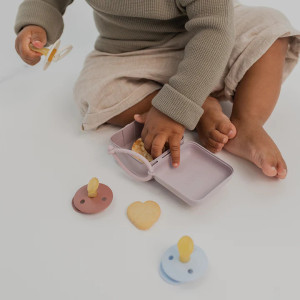 Boite à tétines "Vert Sauge" BIBS